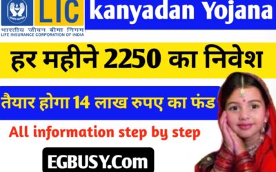 LIC KANYADAN POLICY: हर माह 2250 रूपए के निवेश पर तैयार होगा 14 लाख रुपए का फंड, बेटी का भविष्य और परिवार की आर्थिक सुरक्षा  होगी सुनिश्चित
