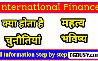 International Finance (अंतर्राष्ट्रीय वित्त) क्या है? महत्व, चुनौतियाँ, भविष्य, जाने पूरी जानकारी-